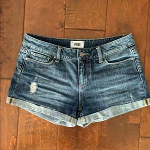 EUC PAIGE Jiimmy Jimmy Cuffed Shorts 28